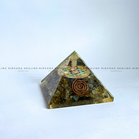 LABRADORITE PYRAMID (Intuition, Inner Power And Transformation). image 1