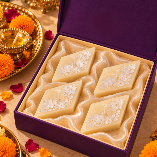 Kaju Katli Candles