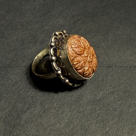 RED MARGAJ DESIGNER RING (Ring of Protection, Courage & Prosperity) image 1
