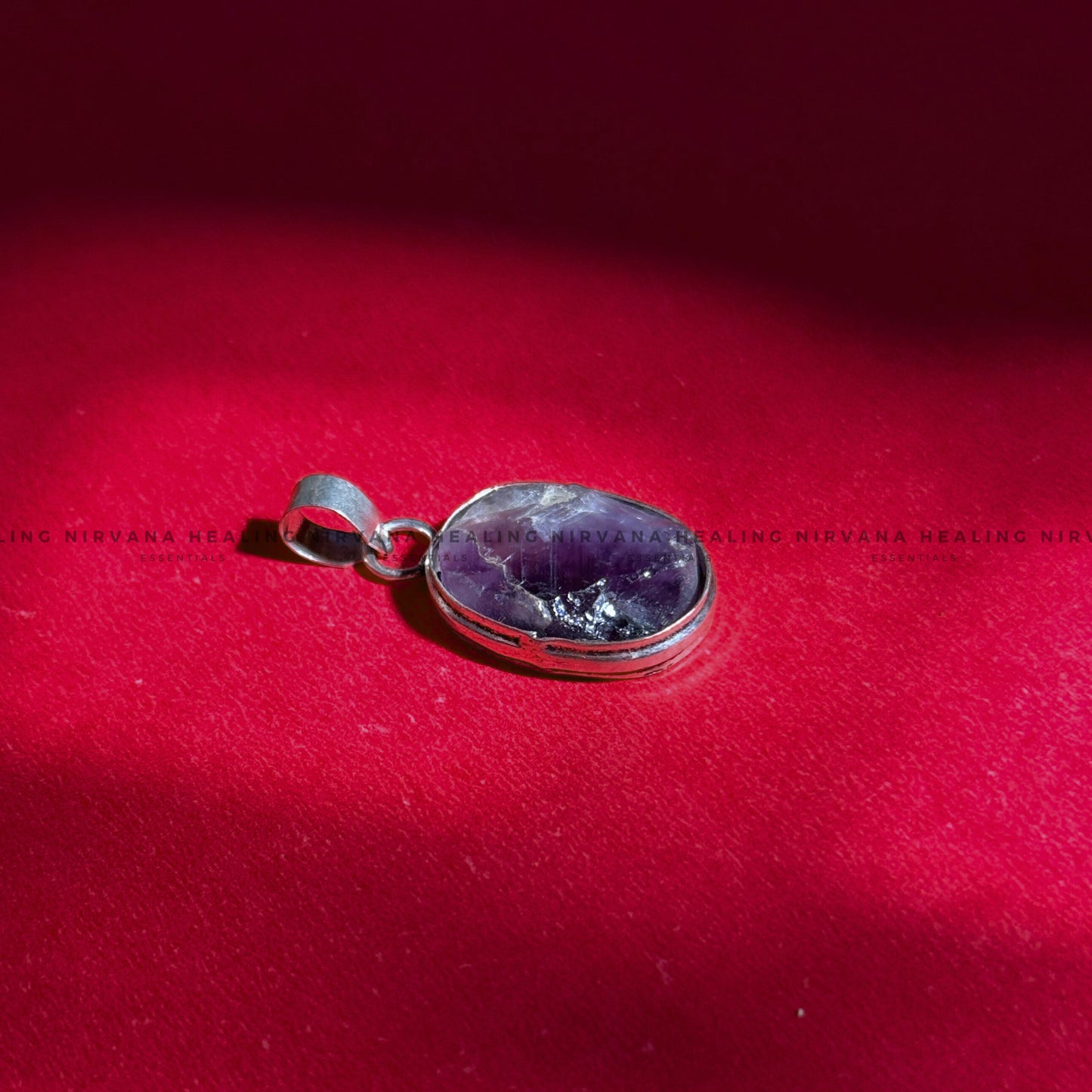 AMETHYST RAW PENDANT (Meditation, Stress Reduction, Intuition And Manifestation)
image 7
