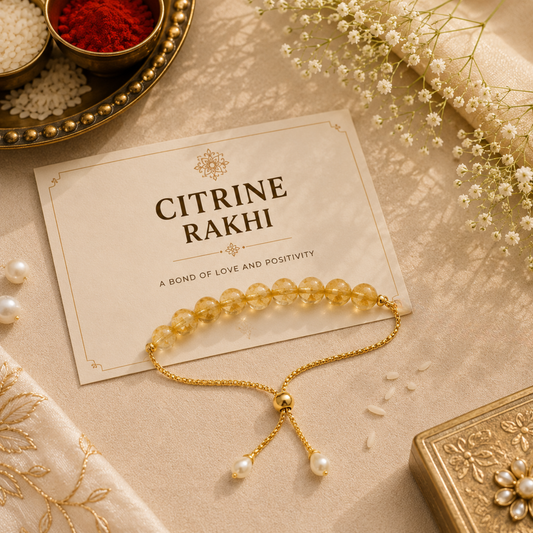Citrine Rakhi