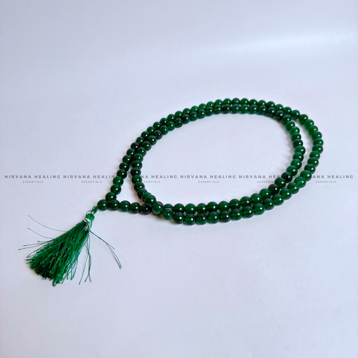 GREEN AVENTURINE MALA (Luck, Money, Abundance, Career And Growth) image 4