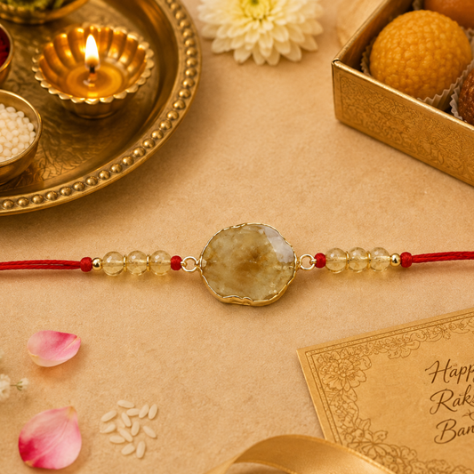 Citrine Rakhi