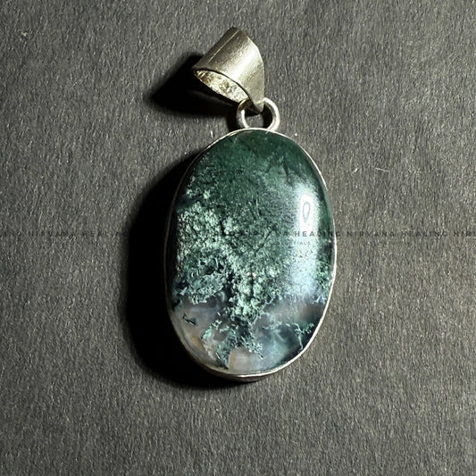 BLACK TOURMALINE OVAL PENDANT (Protection, Grounding, Shielding And Growth) image 1