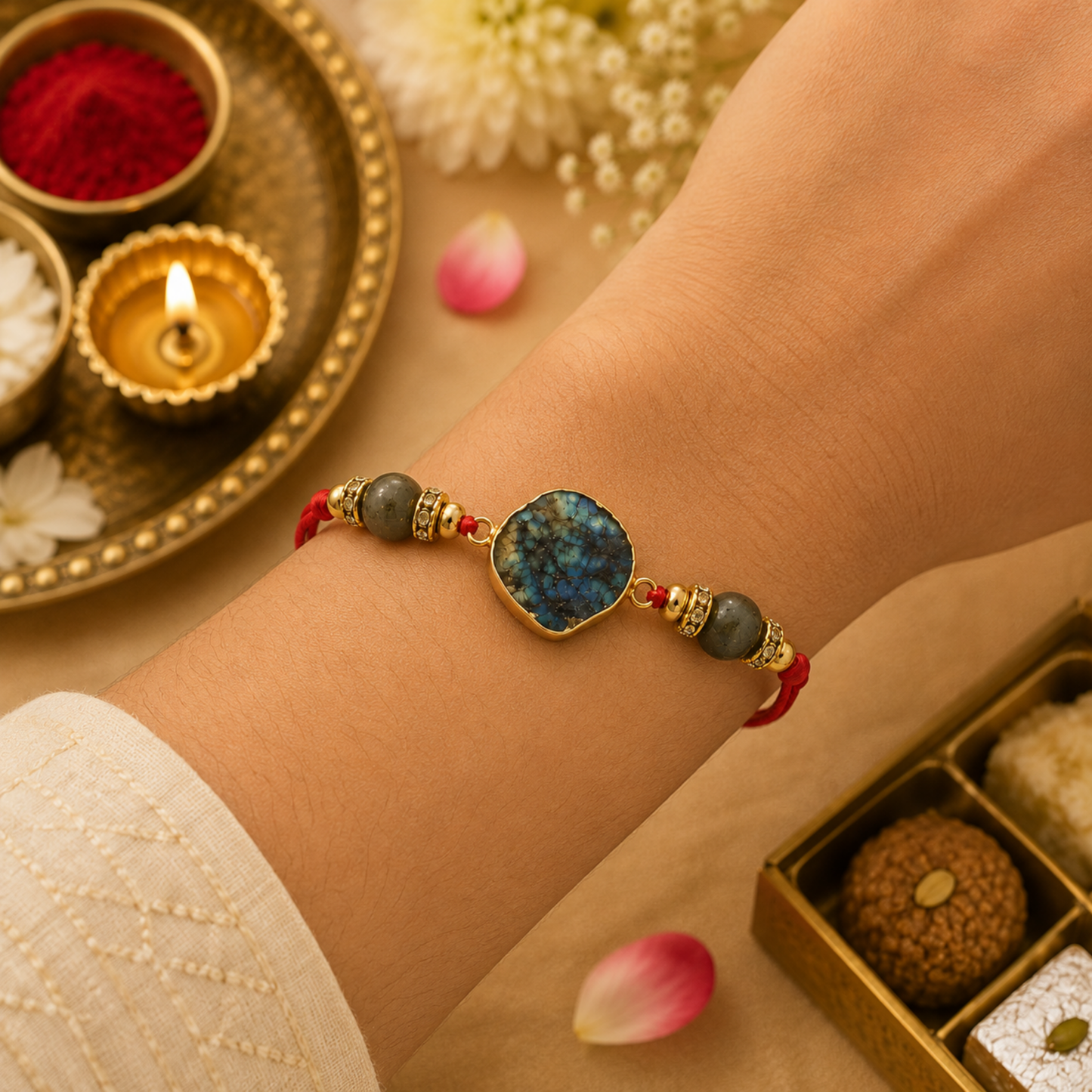 Labradorite Rakhi