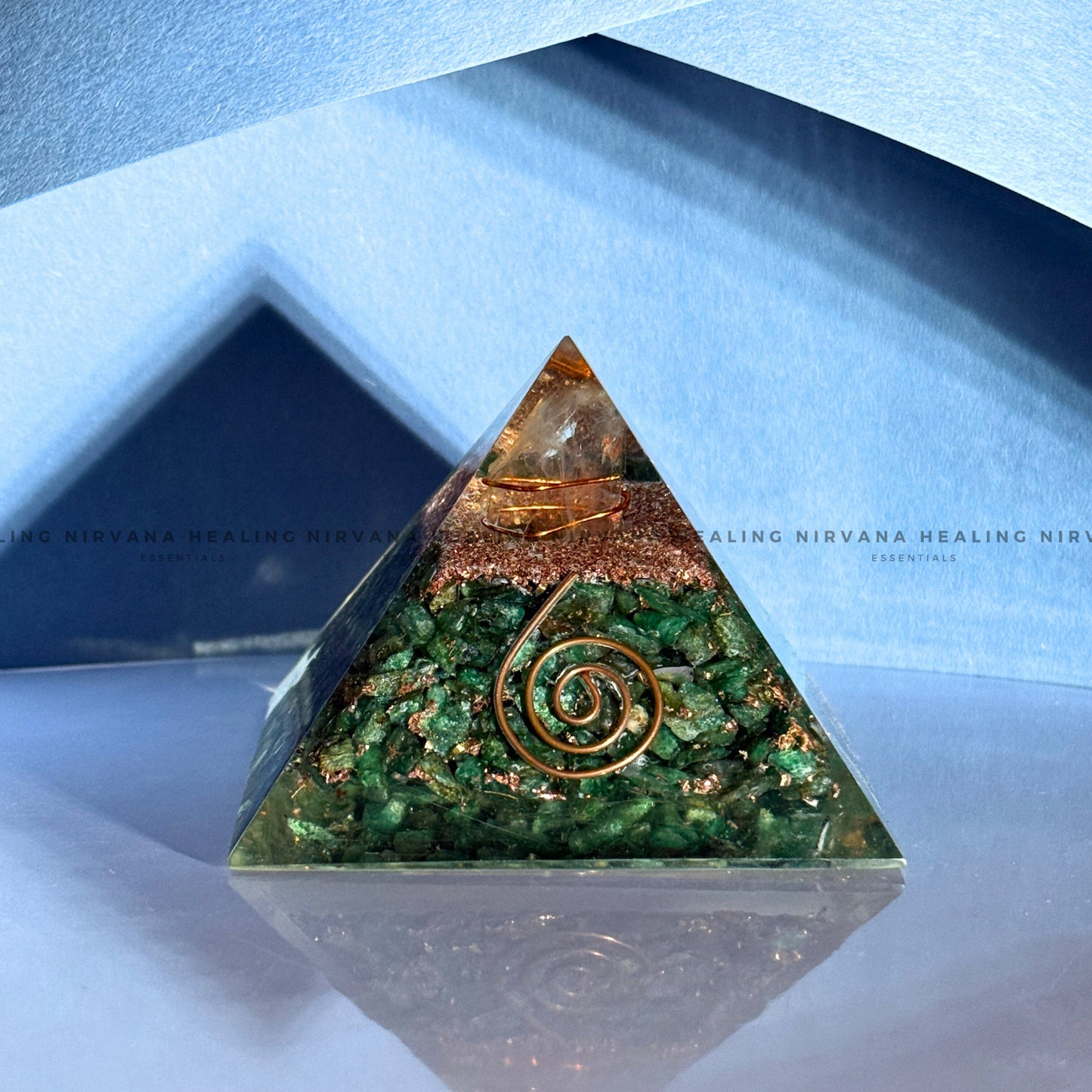 GREEN AVENTURINE PYRAMID
(Luck, Money, Abundance, Career And Growth).
image 6