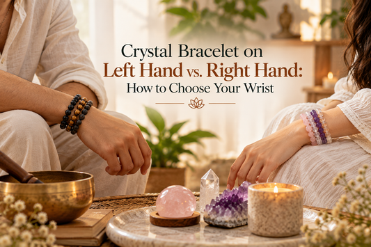 Crystal Bracelet on Left Hand vs. Right Hand: How to Choose Your Wrist