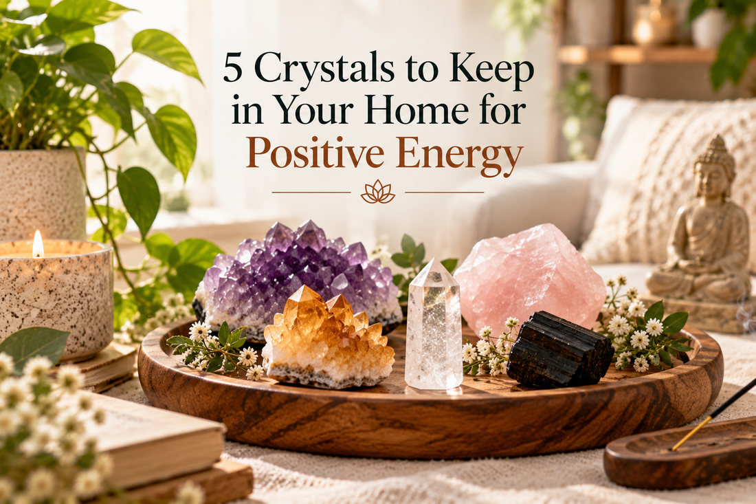5 Crystals to Keep in Your Home for Positive Energy