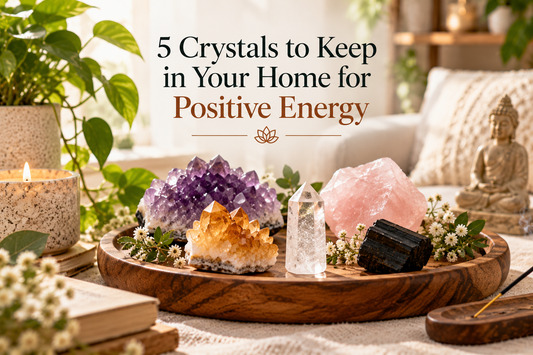 5 Crystals to Keep in Your Home for Positive Energy