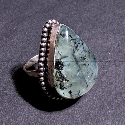 LEBROLITE DIAMOND SHAPED RING (Stone of Magic, Protection And Transformation) image 1