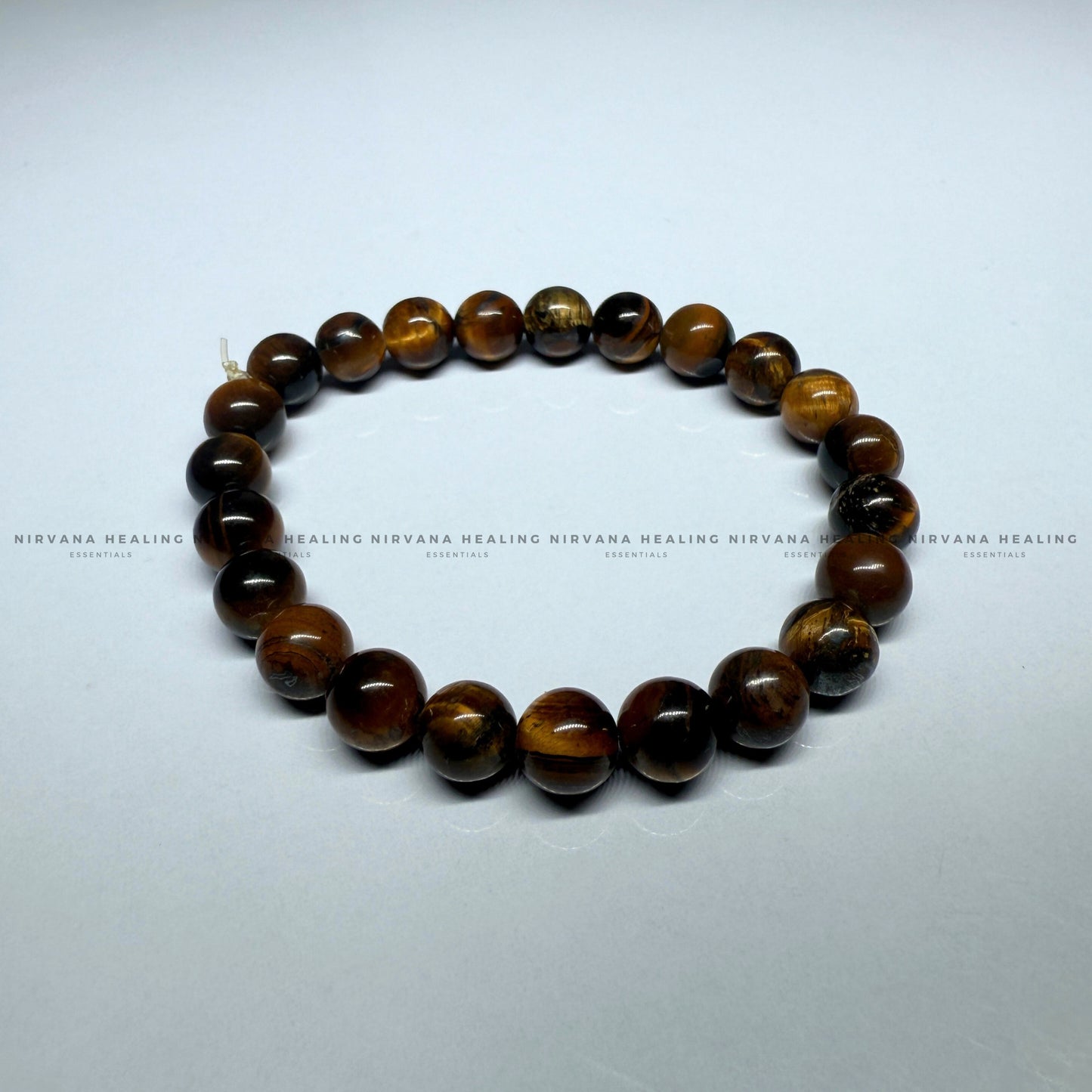 TIGER EYE ROUND BEADED BRACELET (Bold, Courage, Willpower And Strength). image 2