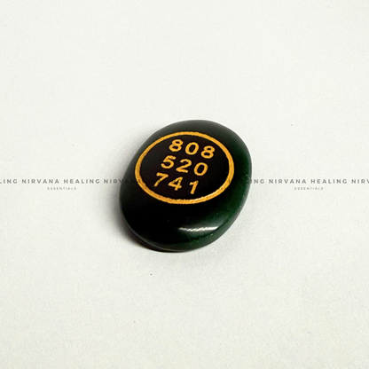 GREEN JADE ABUNDANCE ZIBU COIN (Attract Luck And Money) image 2