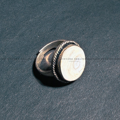GOMTI ROUND RING (Ring of Divine Protection, Prosperity & Balance) image 4