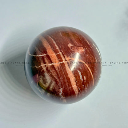RED JASPER SPHERE (Endurance, Stability, Vitality And Courage) image 3