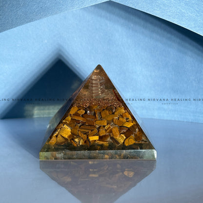 TIGER EYE PYRAMID (Bold, Courage, Willpower And Strength). image 3