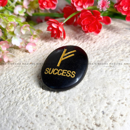 BLACK TOURMALINE SUCCESS ZIBU COIN (Protection, Grounding, Shielding And Growth) image 0