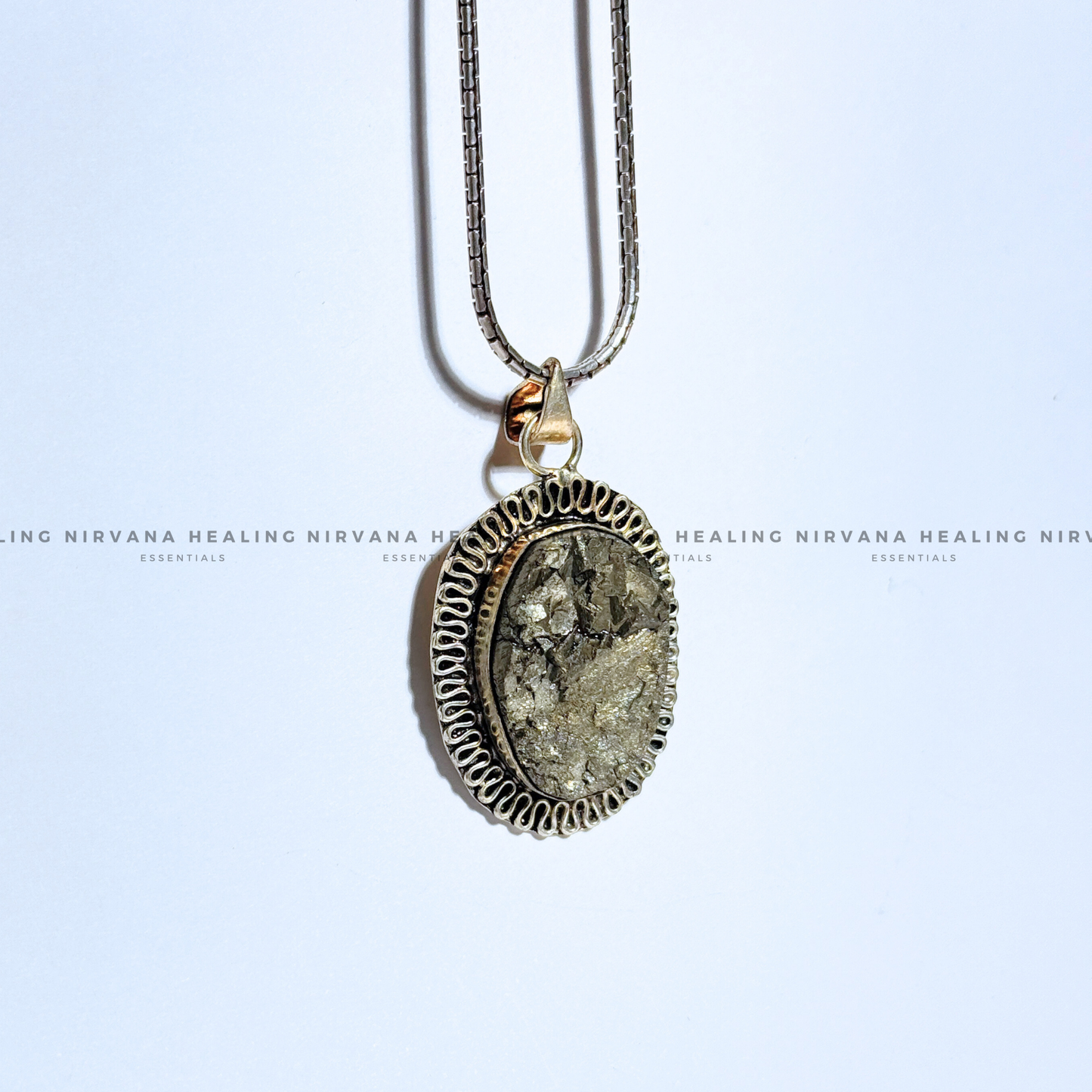 PYRITE CRYSTAL PENDANT (Money Magnet, Prosperity, Fame, And Abundance). image 4