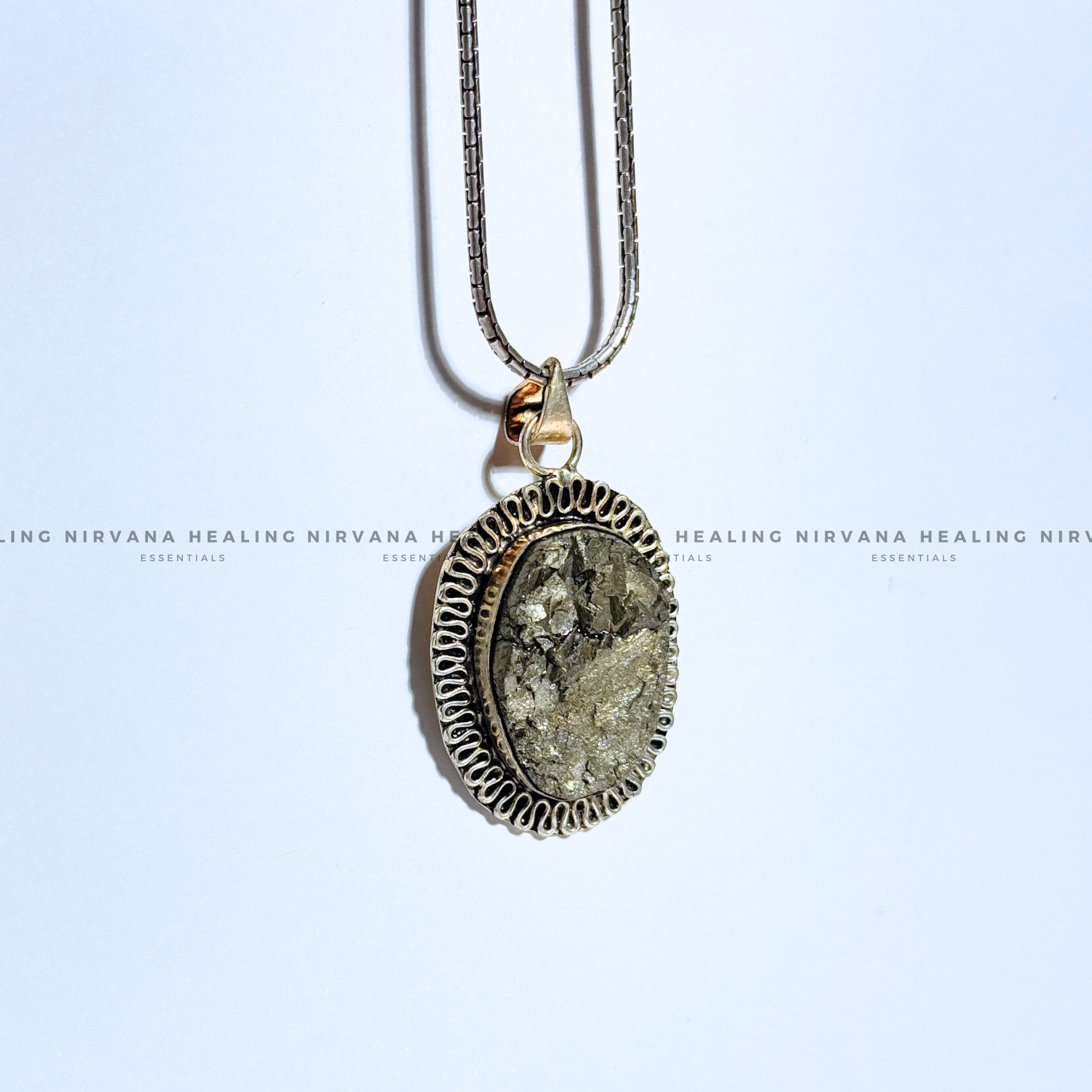 PYRITE CRYSTAL PENDANT (Money Magnet, Prosperity, Fame, And Abundance). image 4