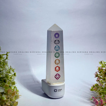 SELETINE SEVEN CHAKRA LAMP (Aura Cleansing ,Charging, Cleansing And Purification). image 5