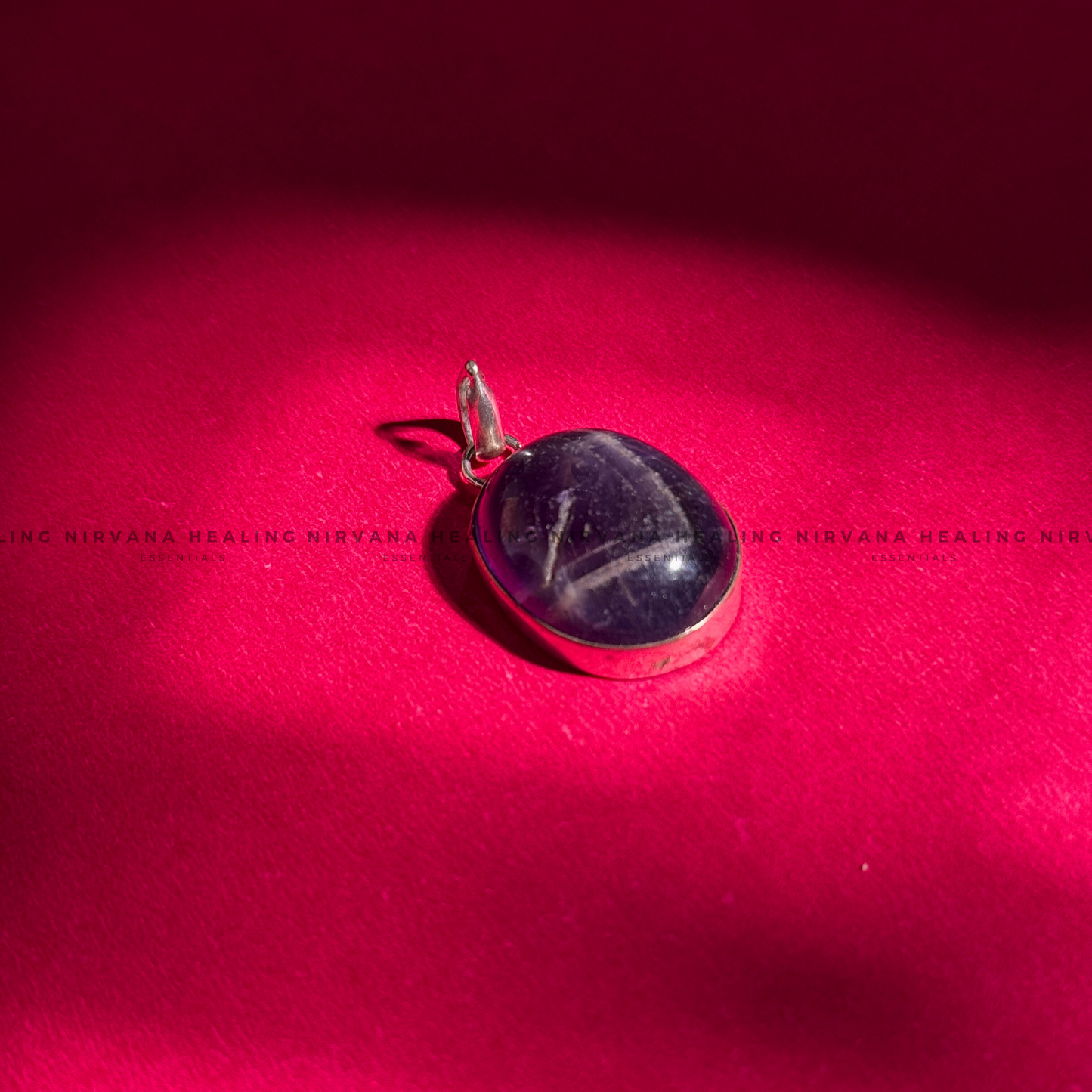 AMETHYST ROUND PENDANT (Meditation, Stress Reduction, Intuition And Manifestation) image 5