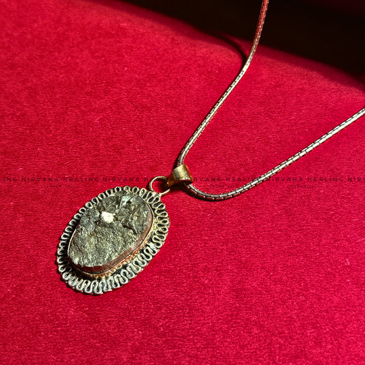 PYRITE CRYSTAL PENDANT (Money Magnet, Prosperity, Fame, And Abundance). image 1