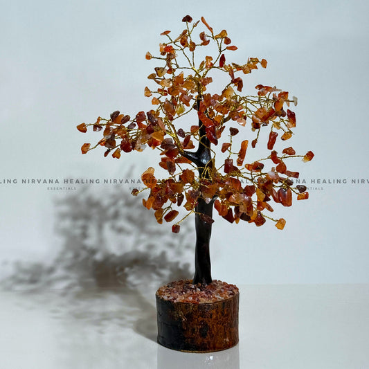 RED CARNELIAN CRYSTAL TREE (BIG) Approx 300 Beads (Creativity, Courage, Passion And Stamina) image 0