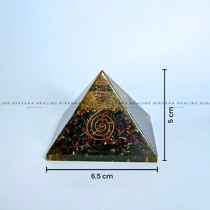 GARNET PYRAMID (Commitment, Passion, Grounding And Courage) image 3