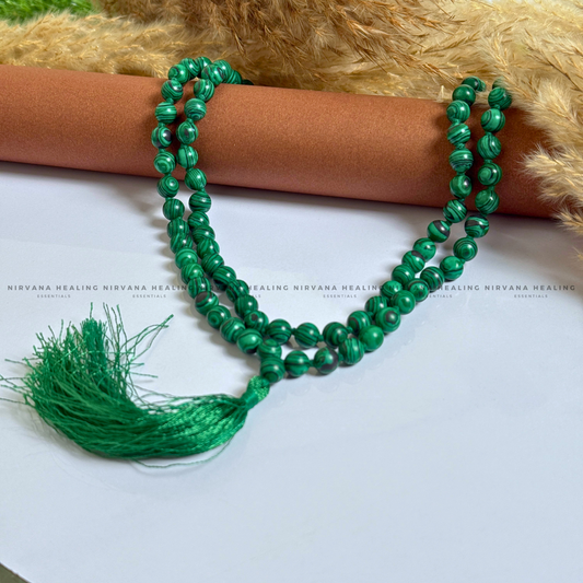 MALACHITE MALA (Transformation, Pain Reliever And Emotional Healing) image 1