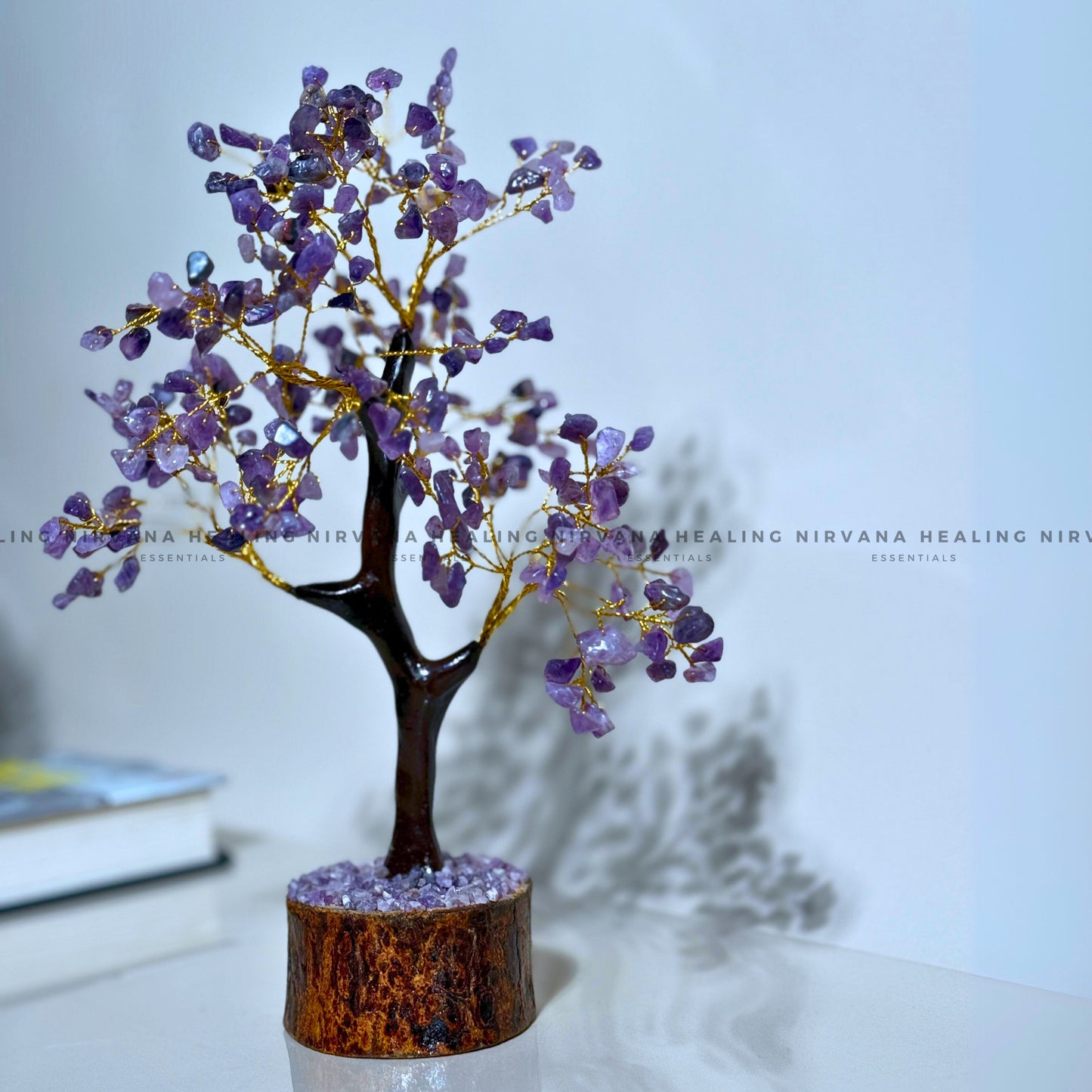 AMETHYST CRYSTAL TREE (BIG) Approx 300 Beads (Meditation, Stress Reduction, Intuition and Manifestation) image 3