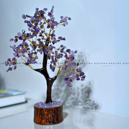 AMETHYST CRYSTAL TREE (BIG) Approx 300 Beads (Meditation, Stress Reduction, Intuition and Manifestation) image 3