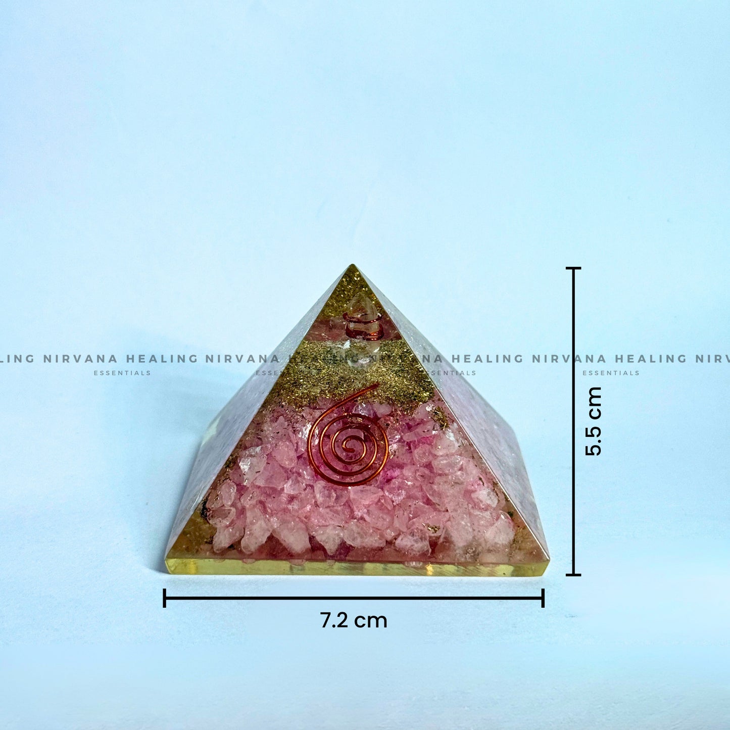 ROSE QUARTZ PYRAMID (Love, Romance, Relationship And Emotion Balance) image 2
