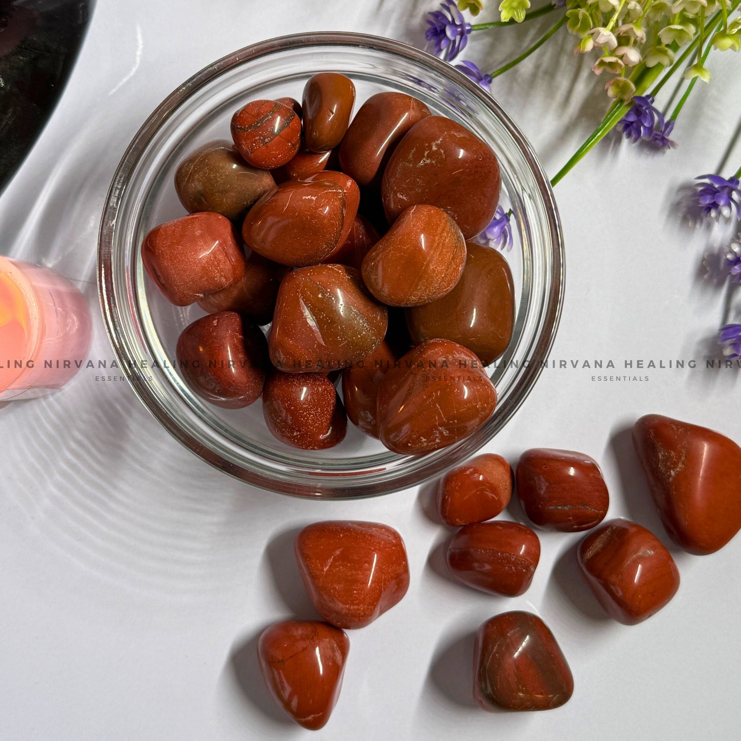 RED JASPER TUMBLE STONES (Endurance, Stability, Vitality And Courage) image 3