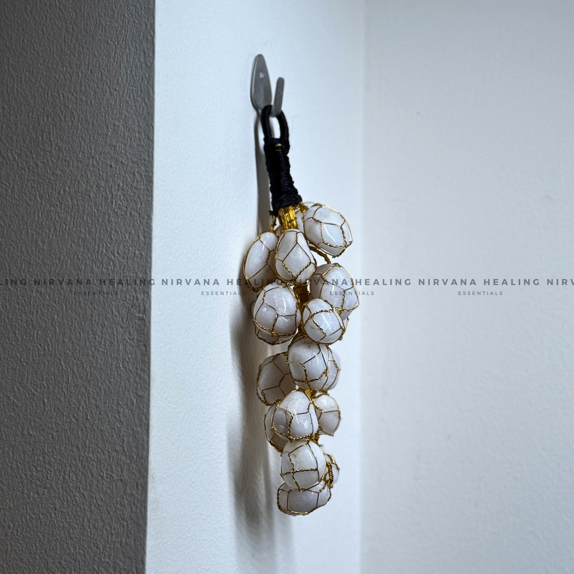WHITE MARBLE FOR GROUNDING HANGING (Marble White Purity, Focus And Divine Connection)  image 3