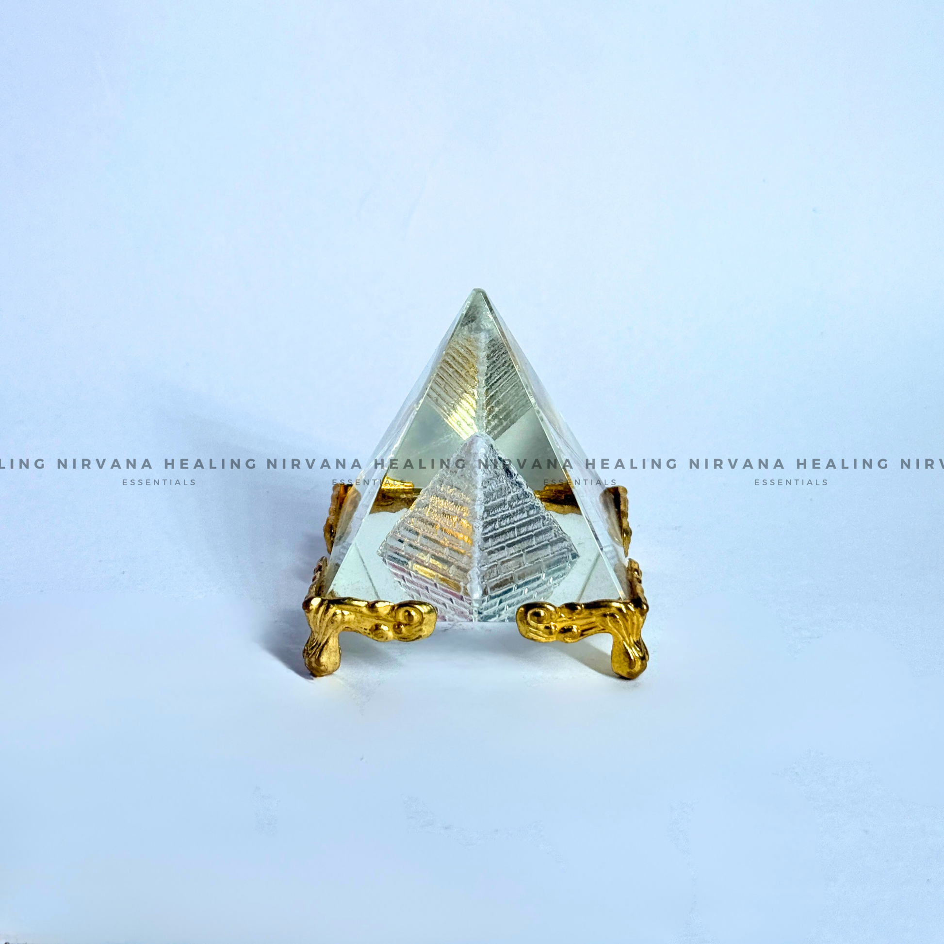 VASTU/FENG SHUI CRYSTAL PYRAMID (Harmonize Energy And Enhance Prosperity) image 2