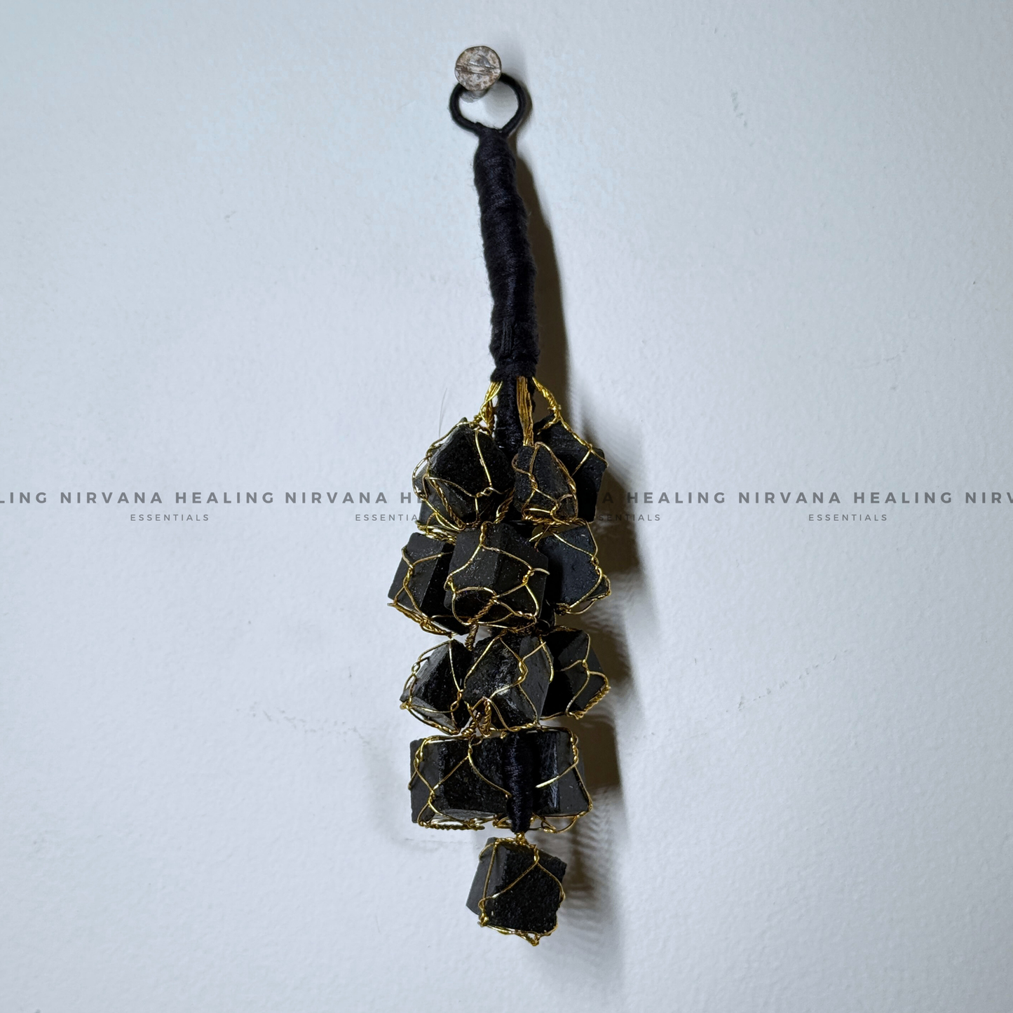 BLACK TOURMALINE HANGING (Protection, Grounding, Shielding And Growth) image 2