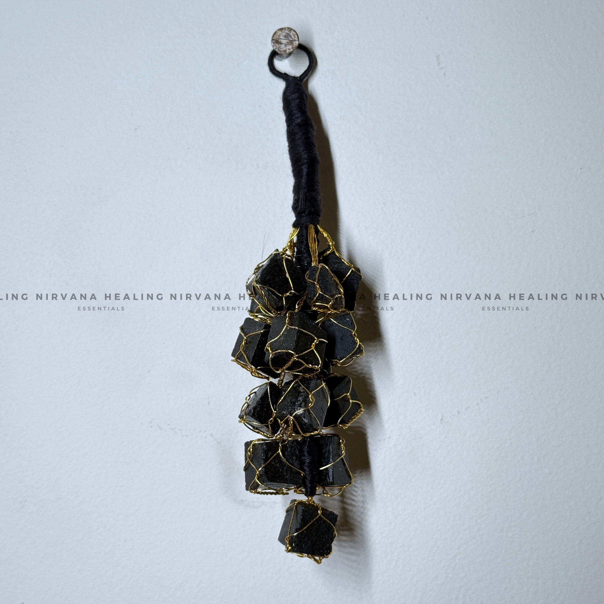 BLACK TOURMALINE HANGING (Protection, Grounding, Shielding And Growth) image 2