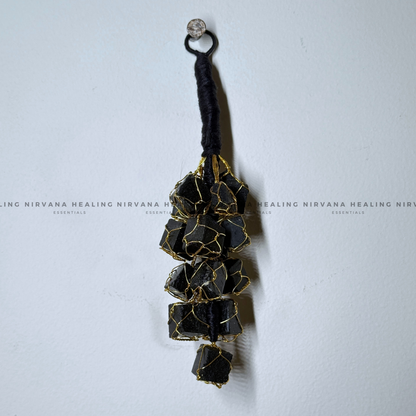 BLACK TOURMALINE HANGING (Protection, Grounding, Shielding And Growth) image 2