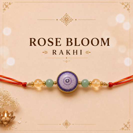 Rose Bloom Rakhi