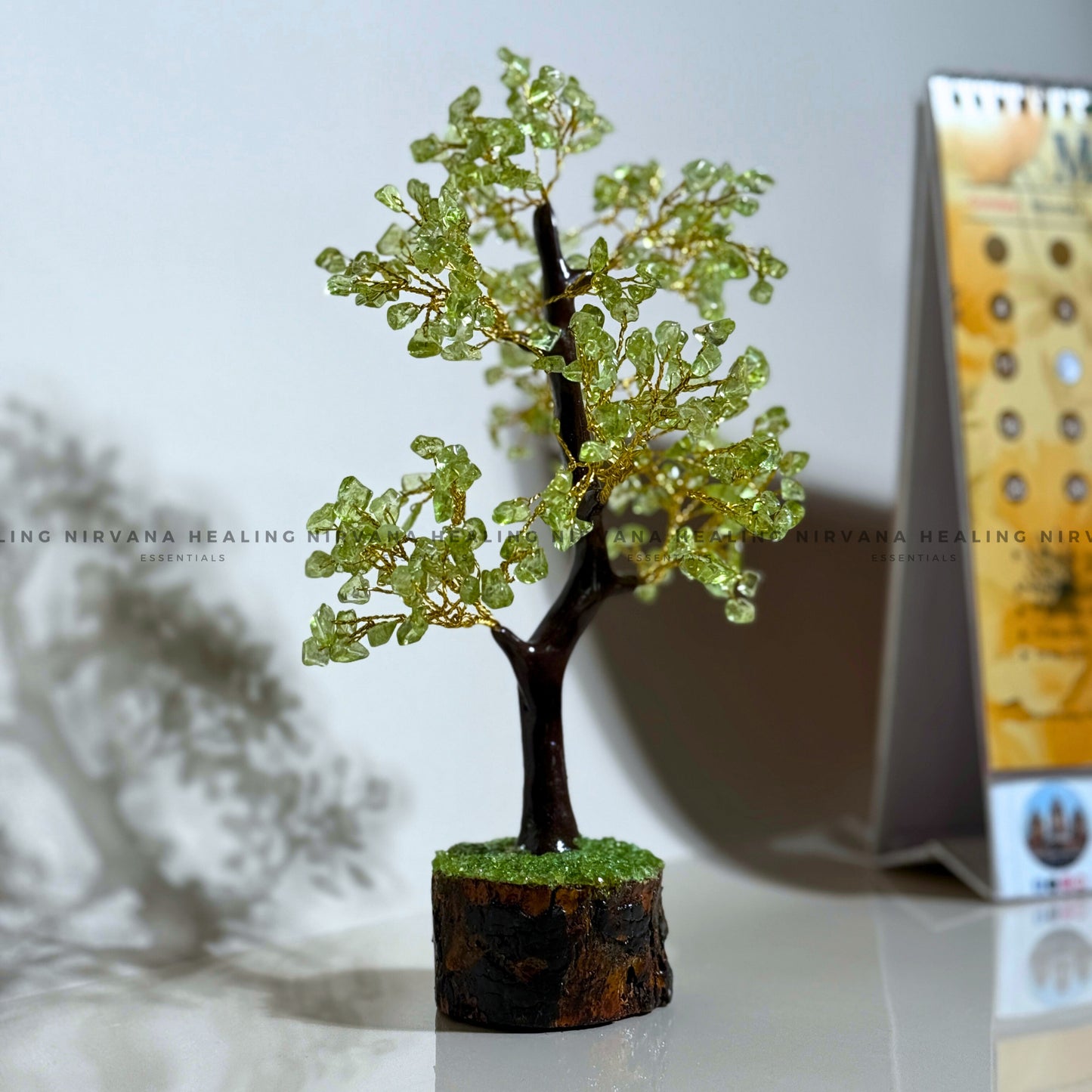 PERIDOT CRYSTAL TREE Approx 300 Beads (Prosperity, Cheerfulness, Abundance And Renewal) image 4