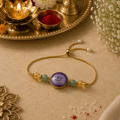 Rose Bloom Rakhi