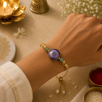 Rose Bloom Rakhi