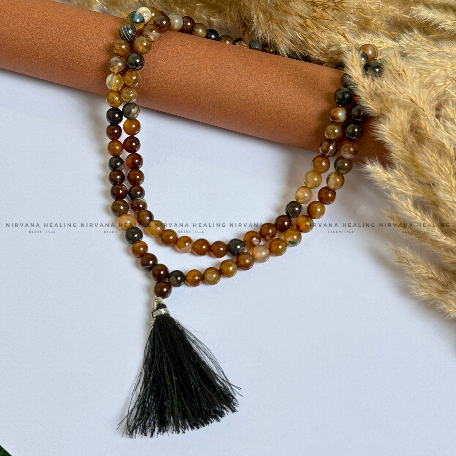 RED CARNELIAN MALA (Creativity, Courage, Passion And Stamina) image 0