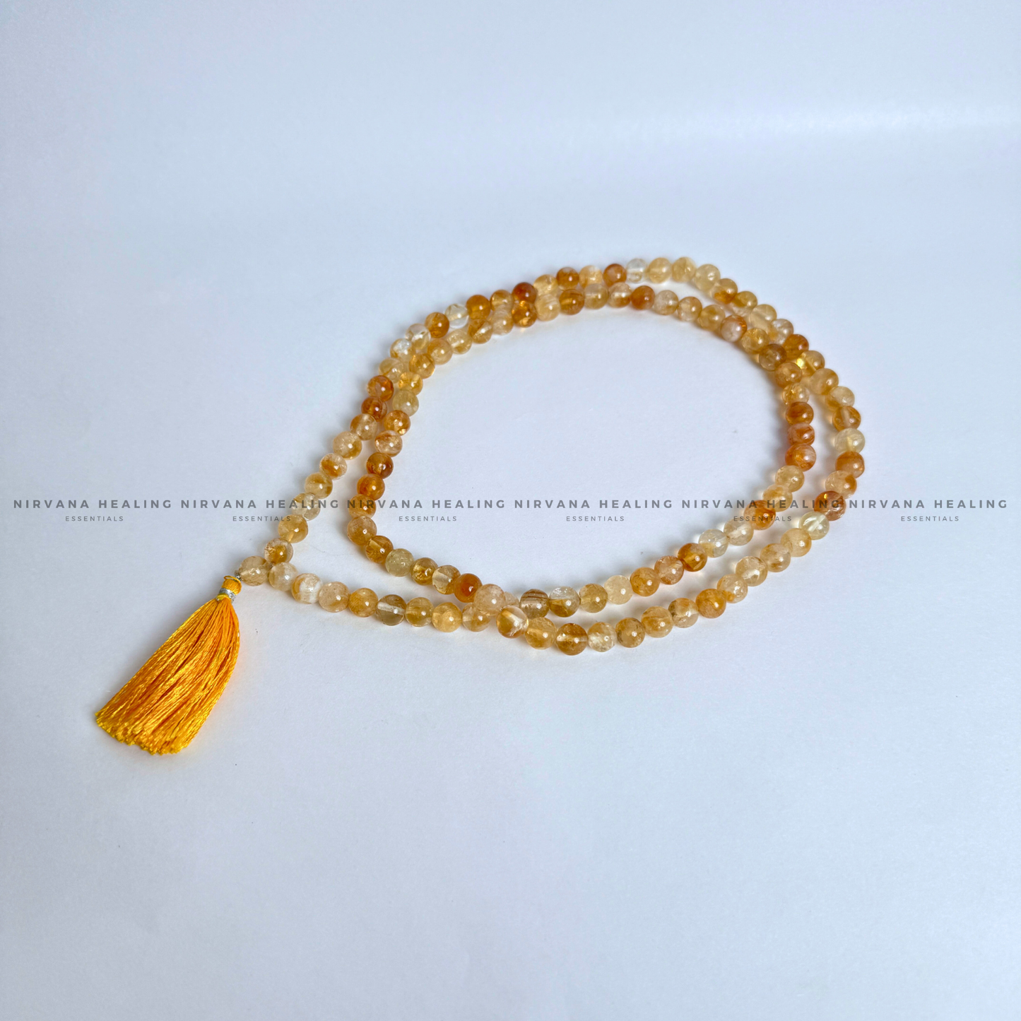 CITRINE NATURAL MALA (Abundance, Creativity, Success And Confidence).  image 4