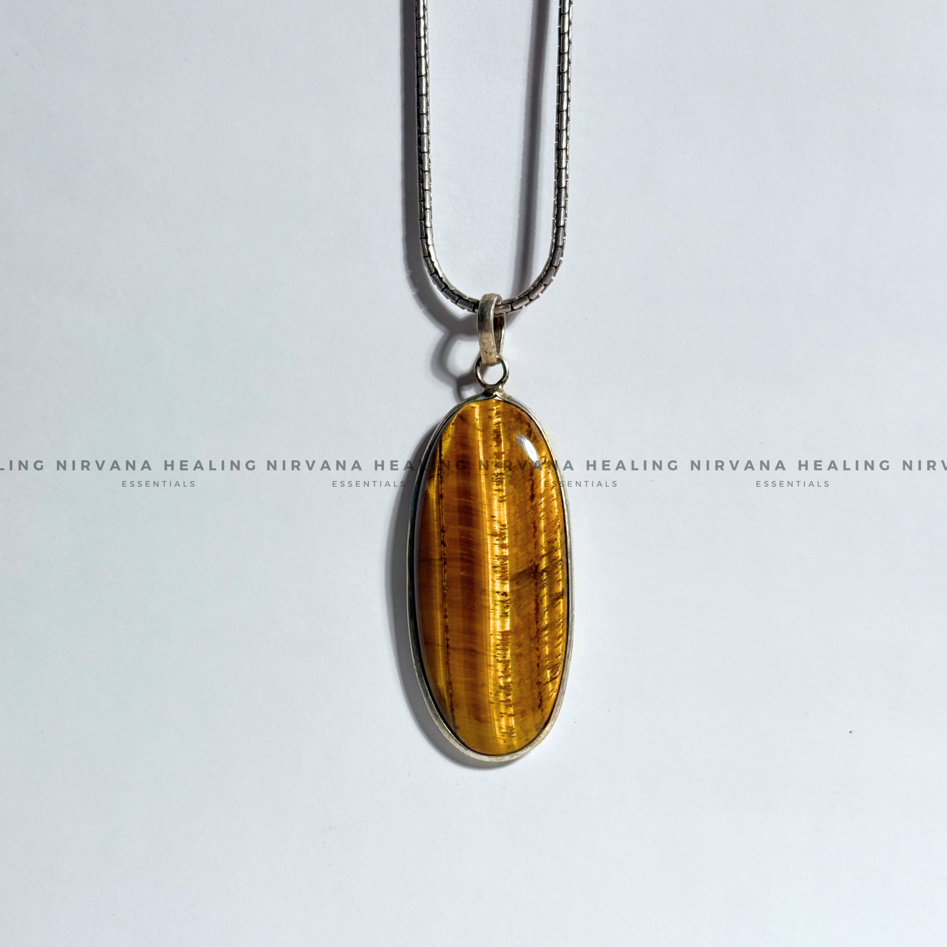 TIGER EYE CRYSTAL PENDANT (Bold, Courage, Willpower And Strength). image 2