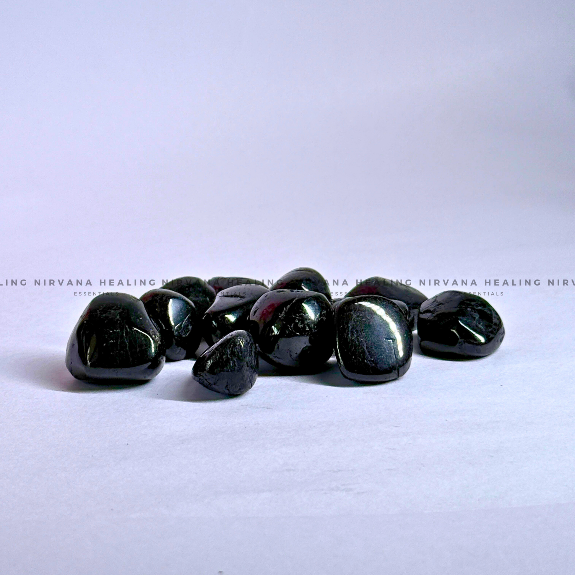 BLACK OBSIDIAN TUMBLE STONES (Protection ,Truth, Deep And Healing). image 5