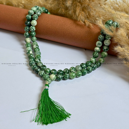 TREE AGATE MALA (Abundance, Nature Connection And Inner Peace) image 1