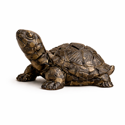VASTU PYRITE TORTOISE (KACHHUA) - Protection, Stability & Wealth Energy image 4