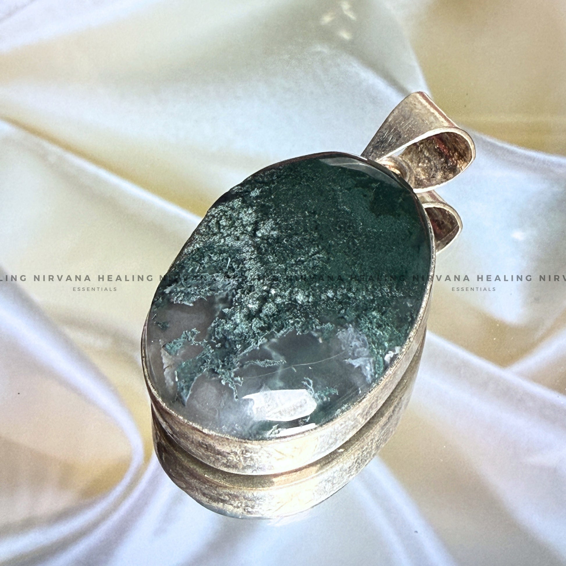 BLACK TOURMALINE OVAL PENDANT (Protection, Grounding, Shielding And Growth) image 0