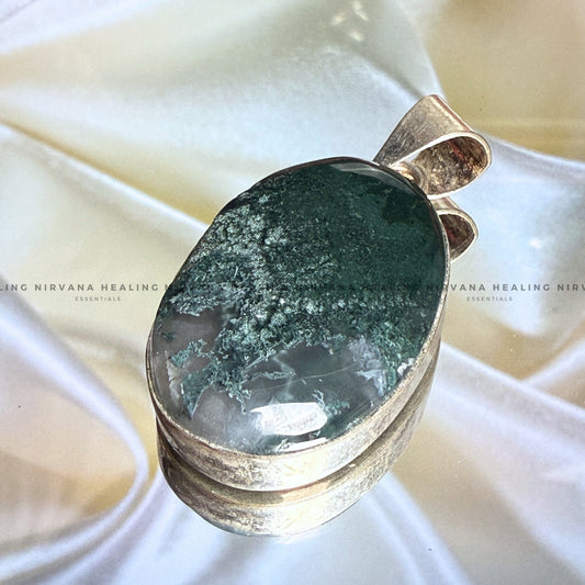 BLACK TOURMALINE OVAL PENDANT (Protection, Grounding, Shielding And Growth) image 0