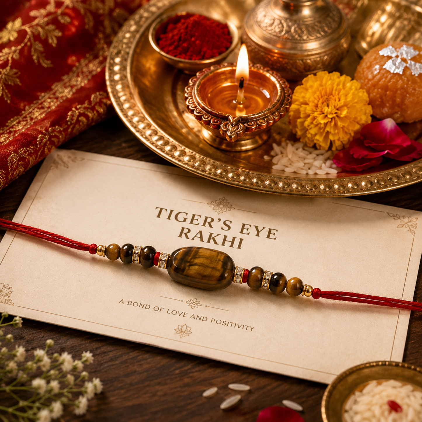 Tiger's Eye Rakhi